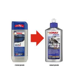 Автополироль Sonax Polish + Wax 3 Hybrid NPT 250мл Фото 1