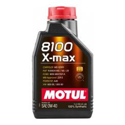 Моторное масло MOTUL 8100 X-max SAE 0W40 1л Фото