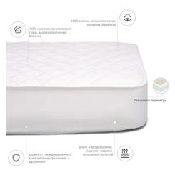 Наматрасник MirSon 951 Natural Line Стандарт Eco 160x190 см Фото 2