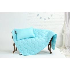 Одеяло MirSon шерстяное 1640 Eco Light Blue 200х220 Фото 1