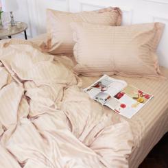 Постельное белье MirSon Satin Stripe 30-0004 Cream 110х140 дитячий Фото 1
