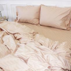 Постельное белье MirSon Satin Stripe 30-0004 Cream 110х140 дитячий Фото 2