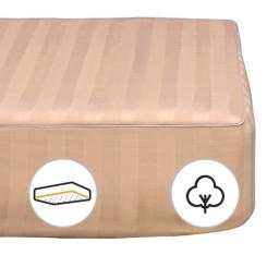 Наматрасник MirSon Carmela Cotton 461 140x200 см Фото