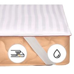 Наматрасник MirSon Deluxe Тенсель (Modal) 314 80x160 см Фото