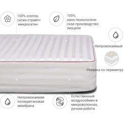 Наматрасник MirSon Deluxe Тенсель Фото 1