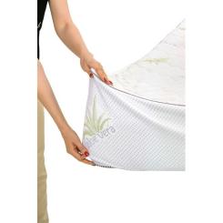 Наматрасник MirSon №1007 Alberto Eco Strong Aloe Vera 120х190 см Фото 6
