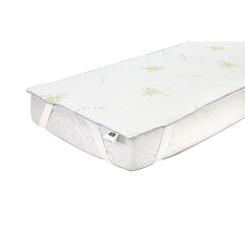 Наматрасник MirSon №1045 Alberto Тенсель (Modal) Aloe Vera 80х160 см Фото 2