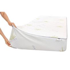 Наматрасник MirSon №1049 Alberto Тенсель (Modal) Aloe Vera 120х200 см Фото 7