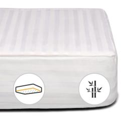 Наматрасник MirSon Royal Bamboo 614 160х200 см Фото