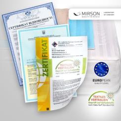 Наматрасник MirSon Valentino Woollen 440 70х130 см Фото 2