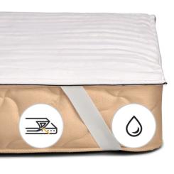 Наматрасник MirSon шерстянной Royal Pearl Woollen 247/3 180x200 см Фото 4