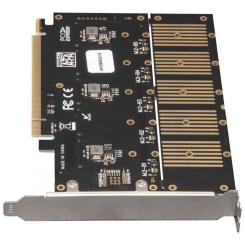 Контроллер Frime PCI-E-5xM.2 (B Key) WCH382L Фото 4