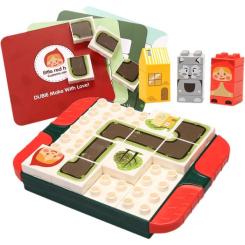 Конструктор Wange Красная шапочка – игра лабиринт + книга Фото