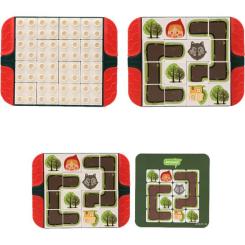 Конструктор Wange Красная шапочка – игра лабиринт + книга Фото 1