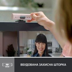 Веб-камера Logitech Brio 500 Rose Фото 4