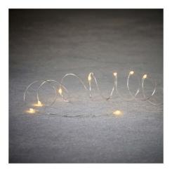 Гирлянда Luca Lighting Струна серебряная 13 м теплый белый Фото