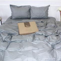 Постельное белье MirSon Satin 30-0010LightGray 160х220 Сімейний Фото 2