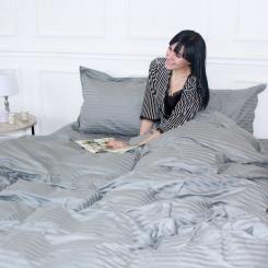 Постельное белье MirSon Satin 30-0010LightGray 160х220 Сімейний Фото 6