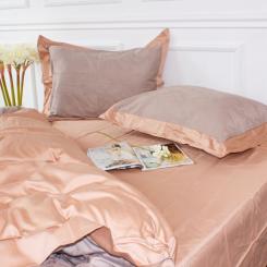Постельное белье MirSon Satin Жаккард Golden wheat 220х240 Фото 6