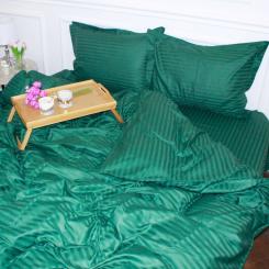 Постельное белье MirSon SatinStripe 30-0017Green 110х140 Дитячий Фото 2