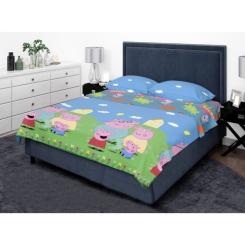 Постельное белье MirSon Бязь 17-0507 Peppa Євро Фото