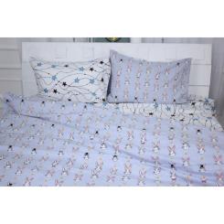 Постельное белье MirSon Бязь 17-0527 Bunnies Евро Фото 1