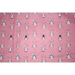 Постельное белье MirSon Бязь 17-0528 Bunnies pink Полуторный Фото 5