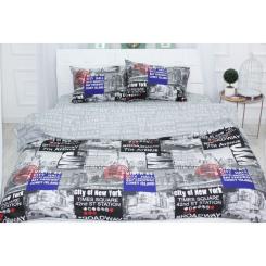 Постельное белье MirSon Бязь Premium 17-0034 Celeste 160x220 Фото 1