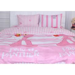 Постельное белье MirSon Бязь Premium 17-0110 Pink Pantere 220х240 Фото 1