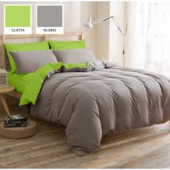Постельное белье MirSon Бязь Premium Verginia (12-0714 + 16-5803) 2х160х22 Фото