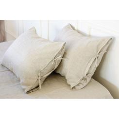 Постельное белье MirSon Лен Grey sky 143х210х2 Фото 4