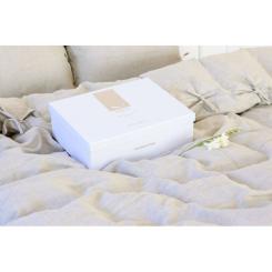 Постельное белье MirSon Лен Grey sky 143х210х2 Фото 6