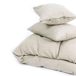 Постельное белье MirSon Лен Grey sky 143х210х2 Фото 8