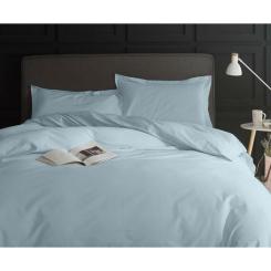 Постельное белье MirSon Сатин 0843 Grey Blue 143х210 Фото