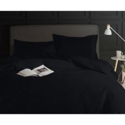 Постельное белье MirSon Сатин 0848 Blue Black 175х210 Фото