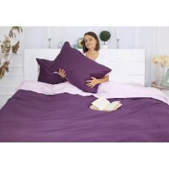 Постельное белье MirSon Сатин Premium Iris 0199+3220 175х210 Фото 2