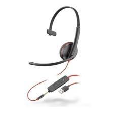 Наушники Plantronics Blackwire C3215 USB-A (mono) Фото