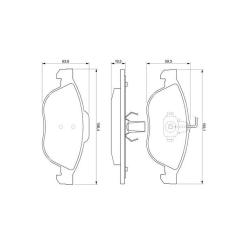 Тормозные колодки Bosch 0 986 424 507 Фото 3