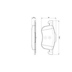 Тормозные колодки Bosch 0 986 424 540 Фото 4