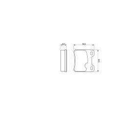 Тормозные колодки Bosch 0 986 460 955 Фото