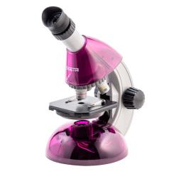 Микроскоп Sigeta Mixi з адаптером для смартфона 40x-640x Purple Фото 1