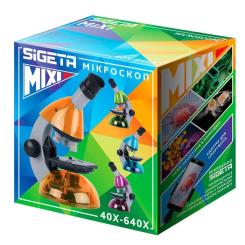 Микроскоп Sigeta Mixi з адаптером для смартфона 40x-640x Purple Фото 5