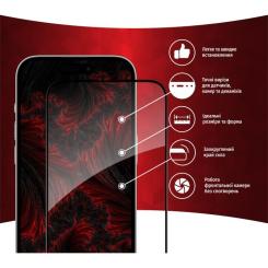 Стекло защитное Intaleo Full Glue Apple iPhone 14 Pro Фото 1