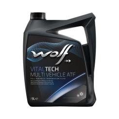 Трансмиссионное масло Wolf VITALTECH MULTI VEHICLE ATF 5л Фото