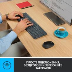 Комплект Logitech MK235 Wireless UA Фото 3