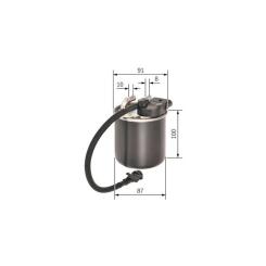 Фильтр топливный Bosch F026402841 Фото 3