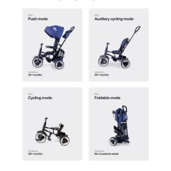 Детский велосипед QPlay Rito+ Eva Blue Фото 1