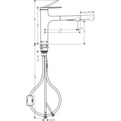 Смеситель Hansgrohe 74801000 Фото 1