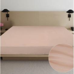 Простынь Ярослав сатин 01 бежевый 145х215 Фото