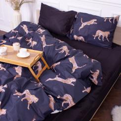 Простынь MirSon Сатин Premium 22-1143 Perrayn 220x240 см Фото 1